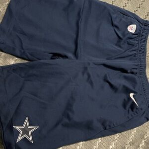 Nike Navy Athletic Shorts Dallas Cowboys